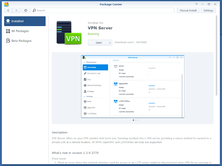 synology vpn server